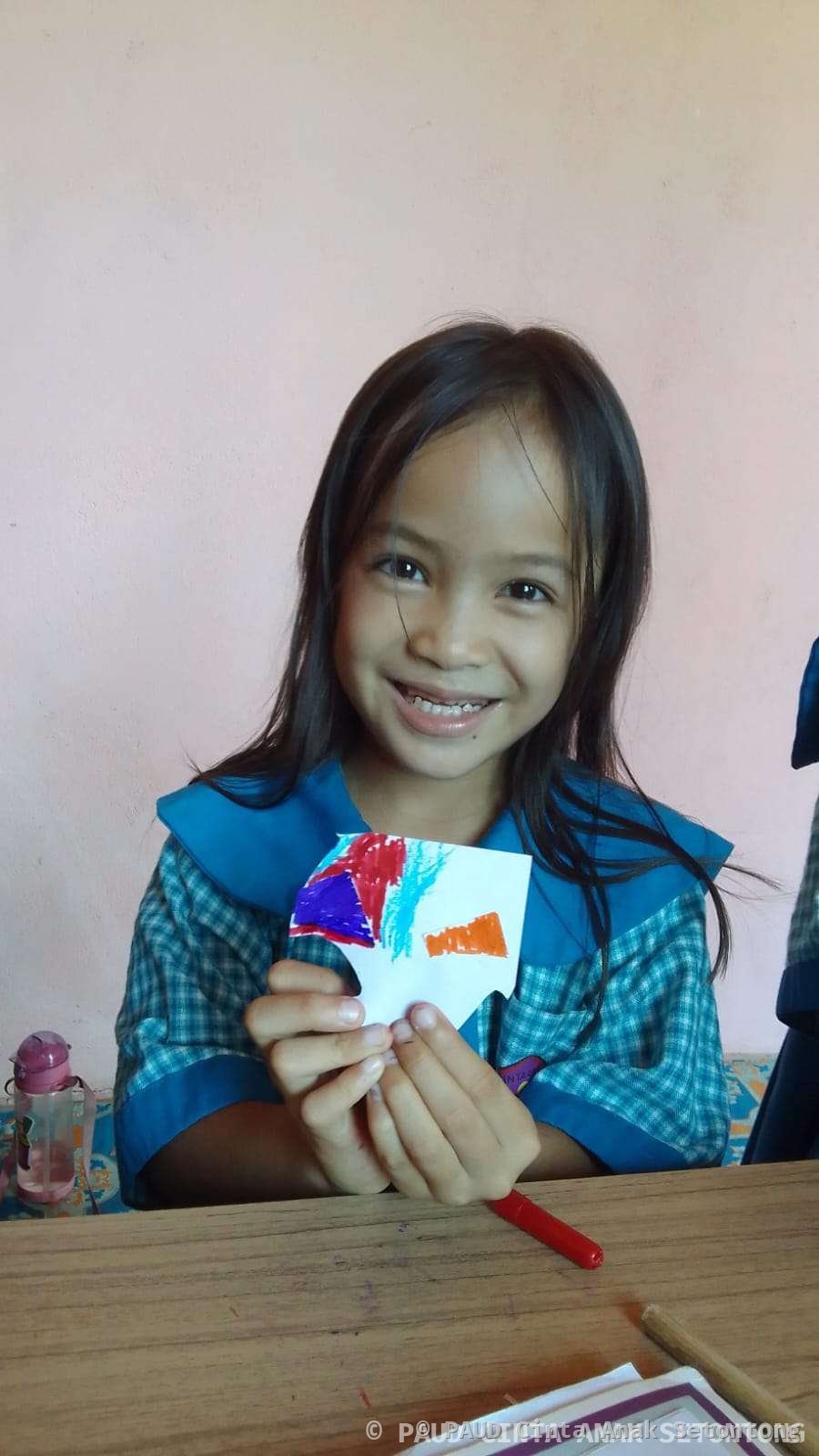 Bermain dengan kertas origami