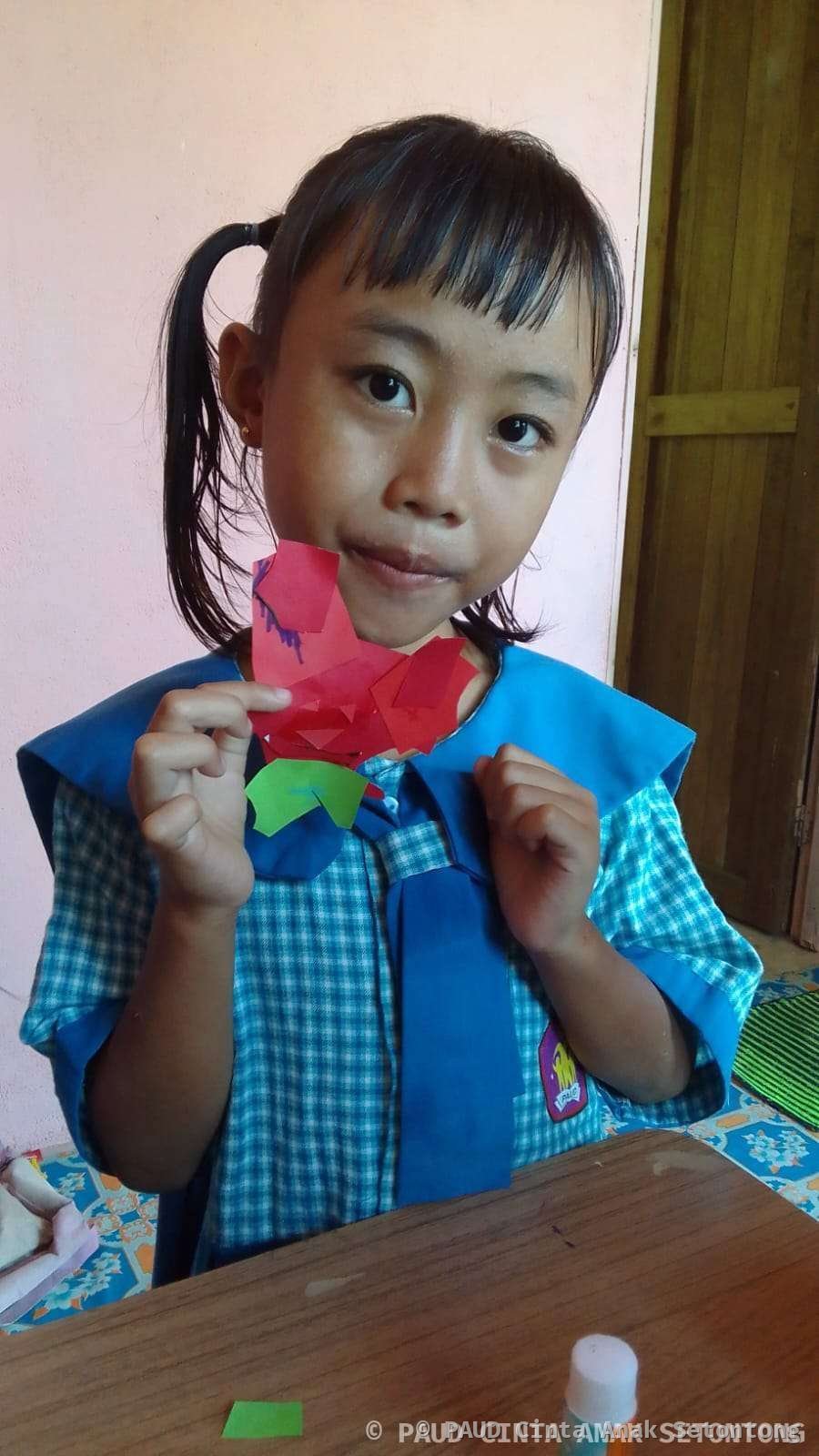 Bermain dengan kertas origami