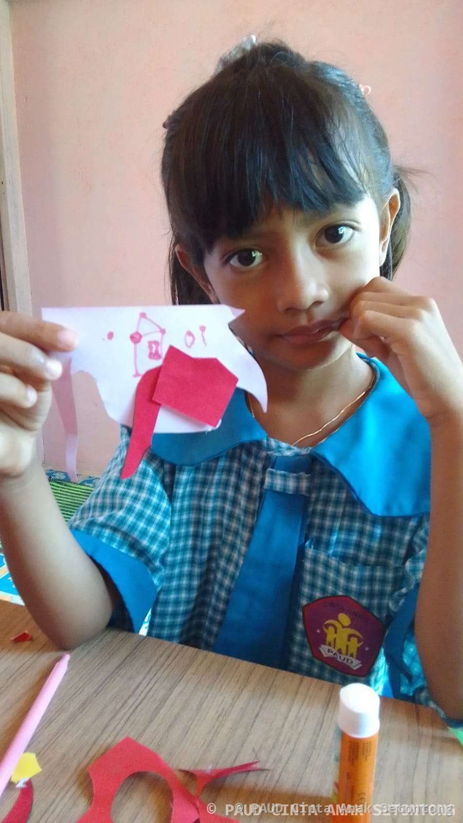 Bermain dengan kertas origami